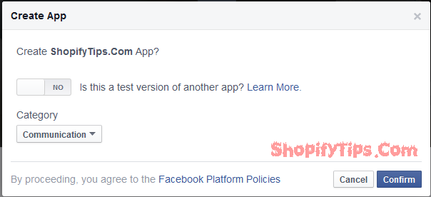 Get App ID and App Secret key from Facebook 4