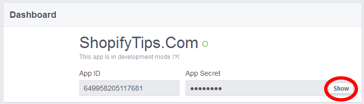 Get App ID and App Secret key from Facebook 7