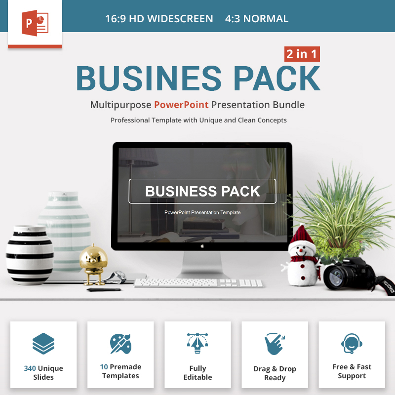 Business Pack PowerPoint Template