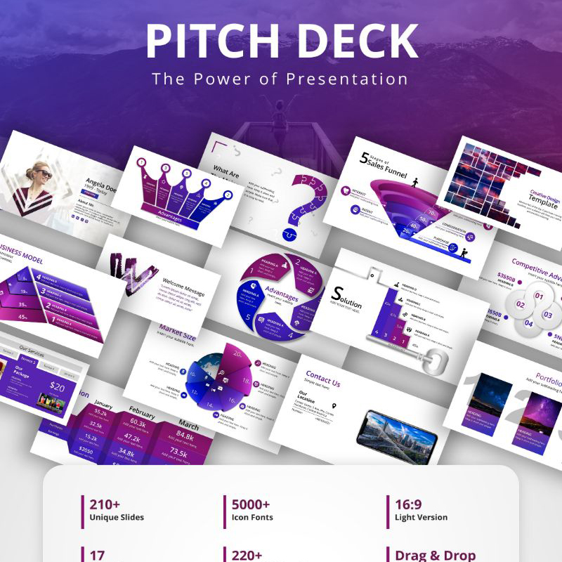 Pitch Deck PowerPoint Template