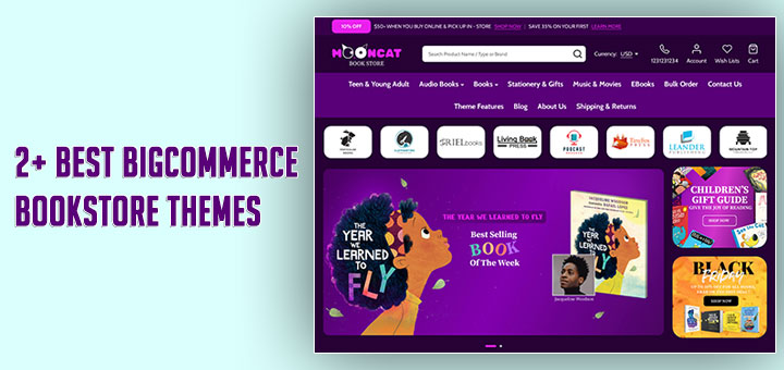 2+ Best BigCommerce Bookstore Themes